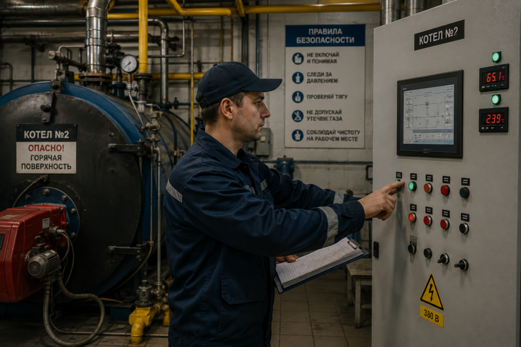 Как стать оператором котельной: обучение, документы, допуск на газ, зарплата