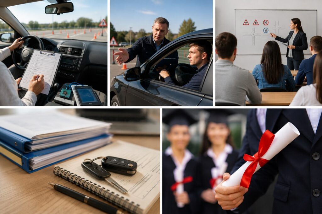 Инструктор или преподаватель автошколы: в чём разница